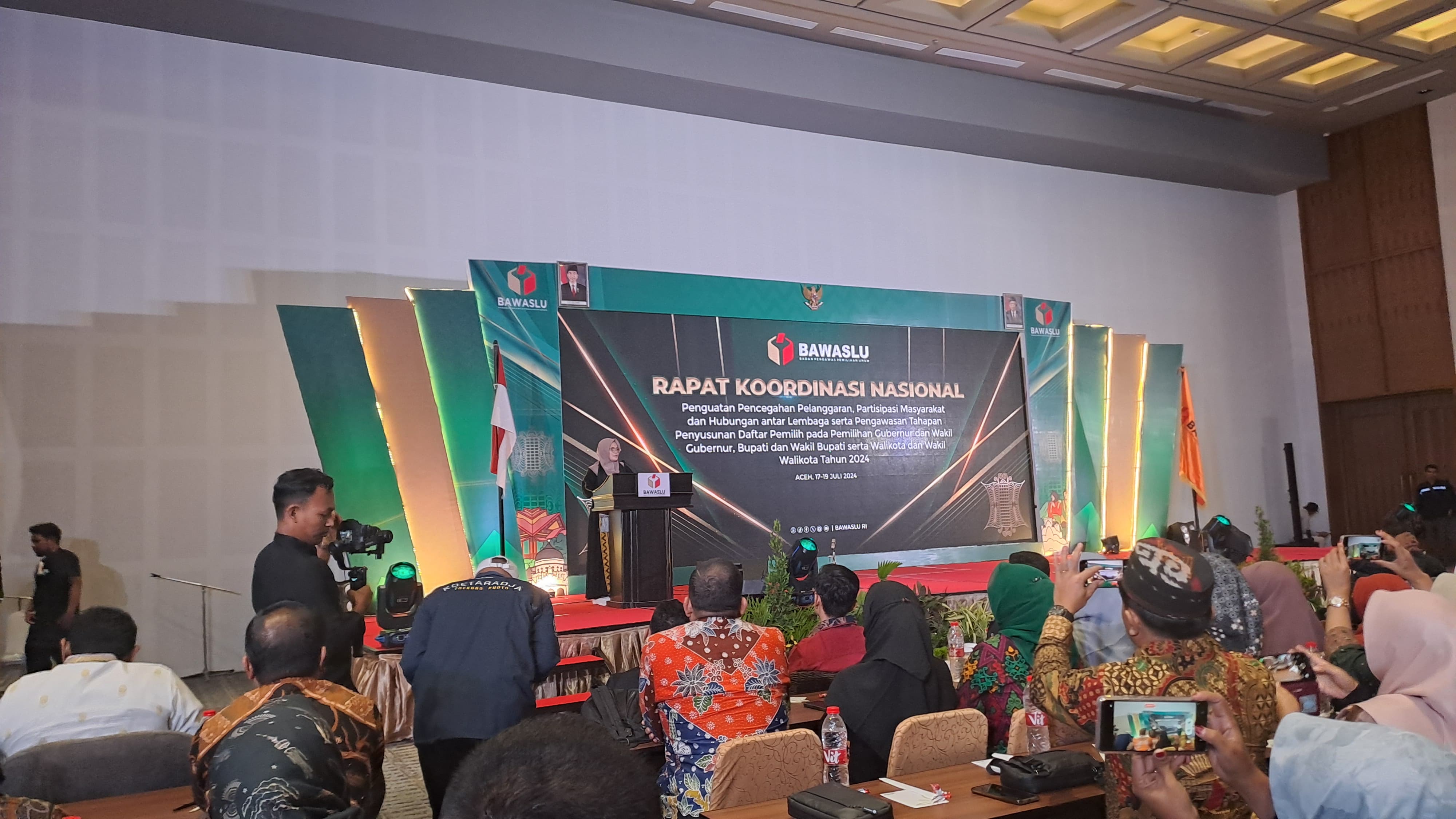 Rapat Koordinasi Nasional (Rakornas) Penguatan Pencegahan Pelanggaran, Partisipasi Masyarakat, dan Hubungan Masyarakat serta Pemutakhiran Daftar Pemilih Tetap untuk Pemilihan Gubernur/Wakil Gubernur, Bupati/Wakil Bupati, dan Walikota/Wakil Walikota pada Pilkada 2024