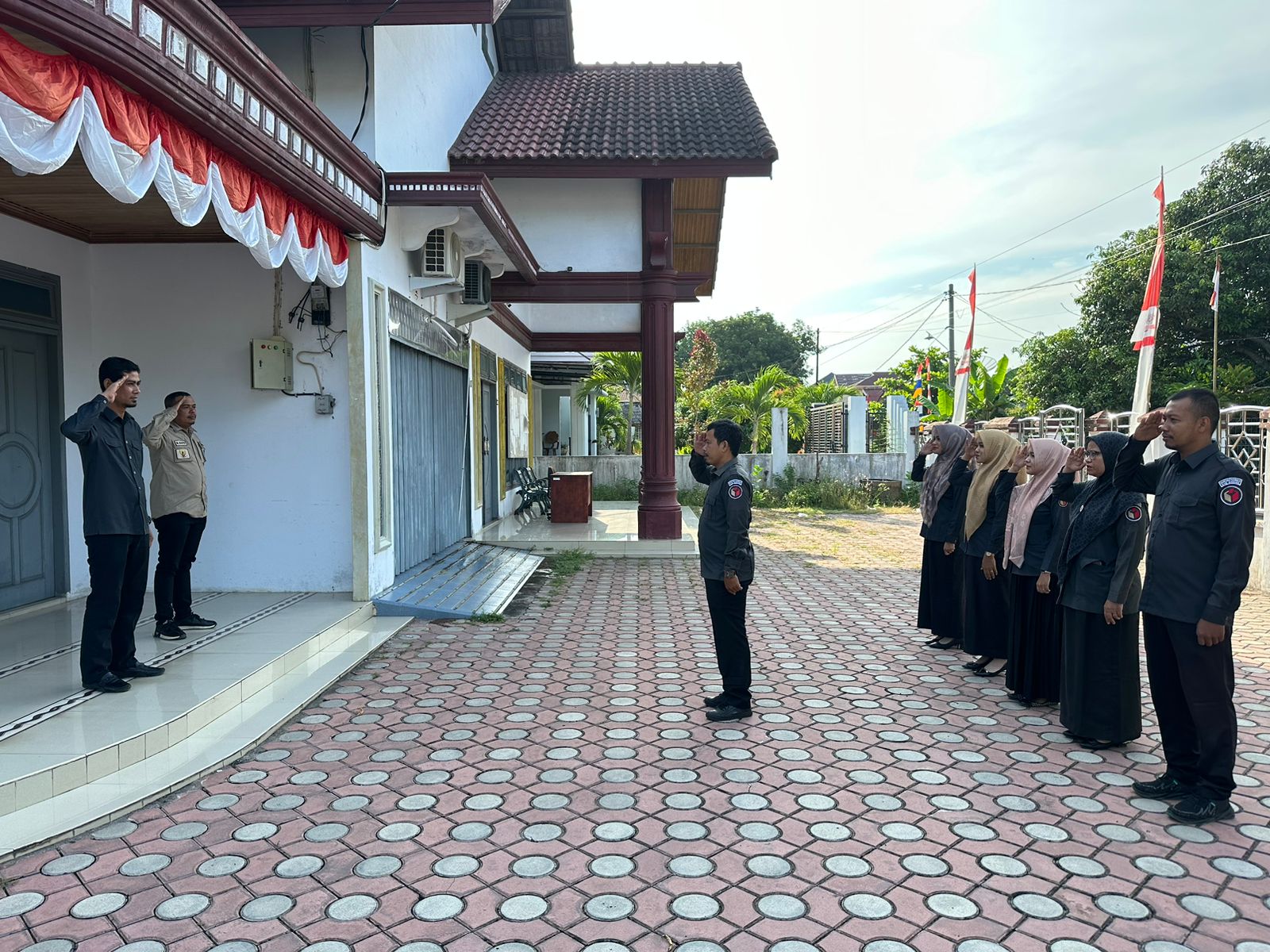 Apel pagi, Senin (2/9/2024).