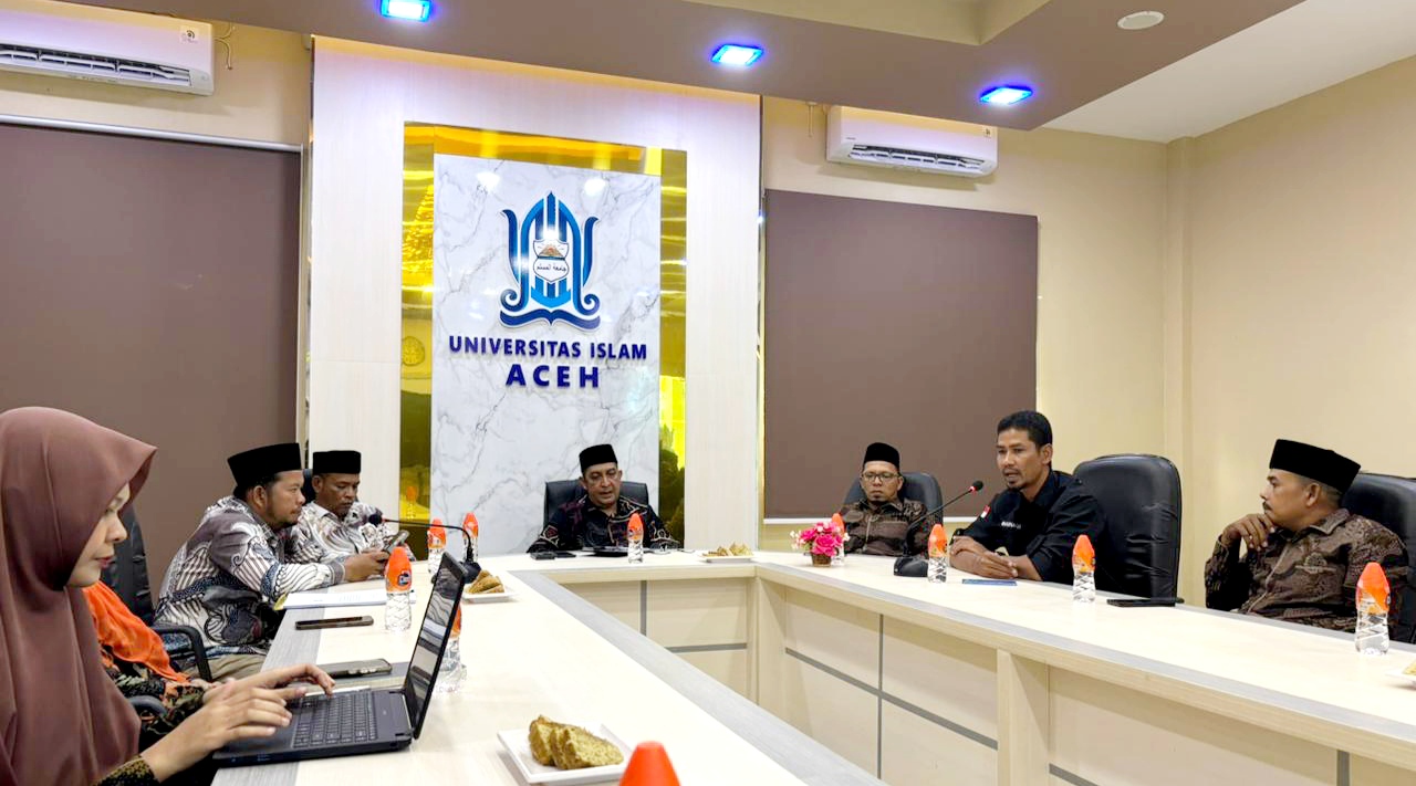 Bawaslu Bireuen Lakuakan Konsolidasi Demokrasi dengan Rektorat dan jajaran UIA.