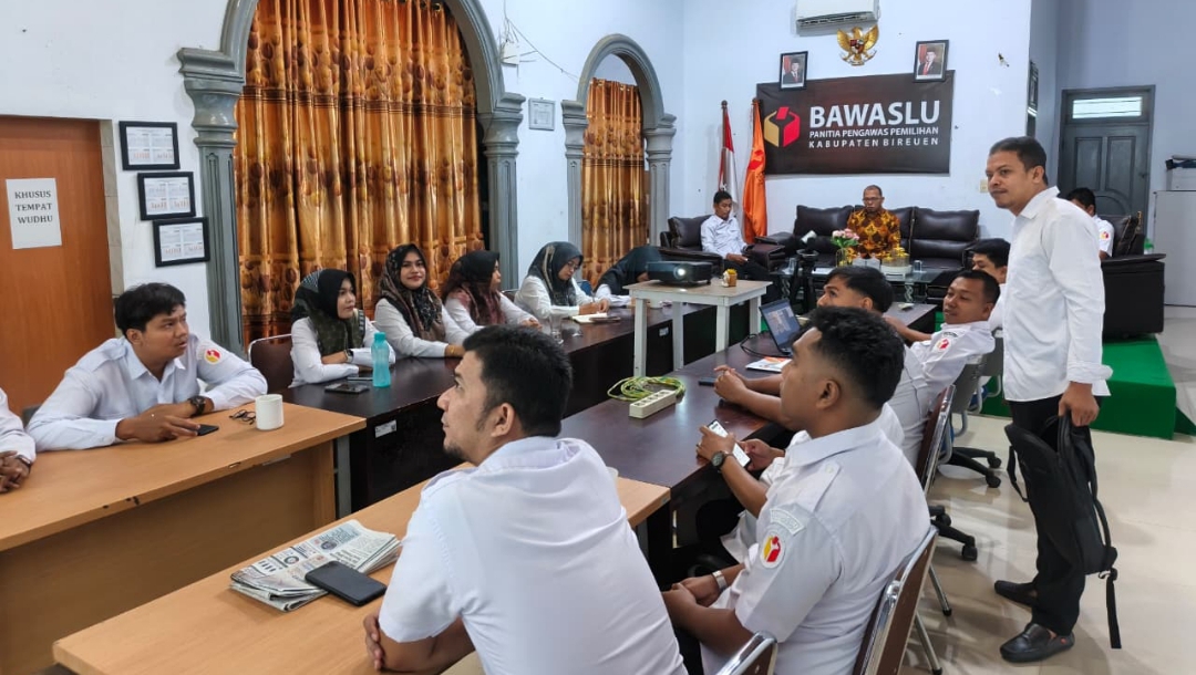 Rakor SDMO Bawaslu Kabupaten Bireuen
