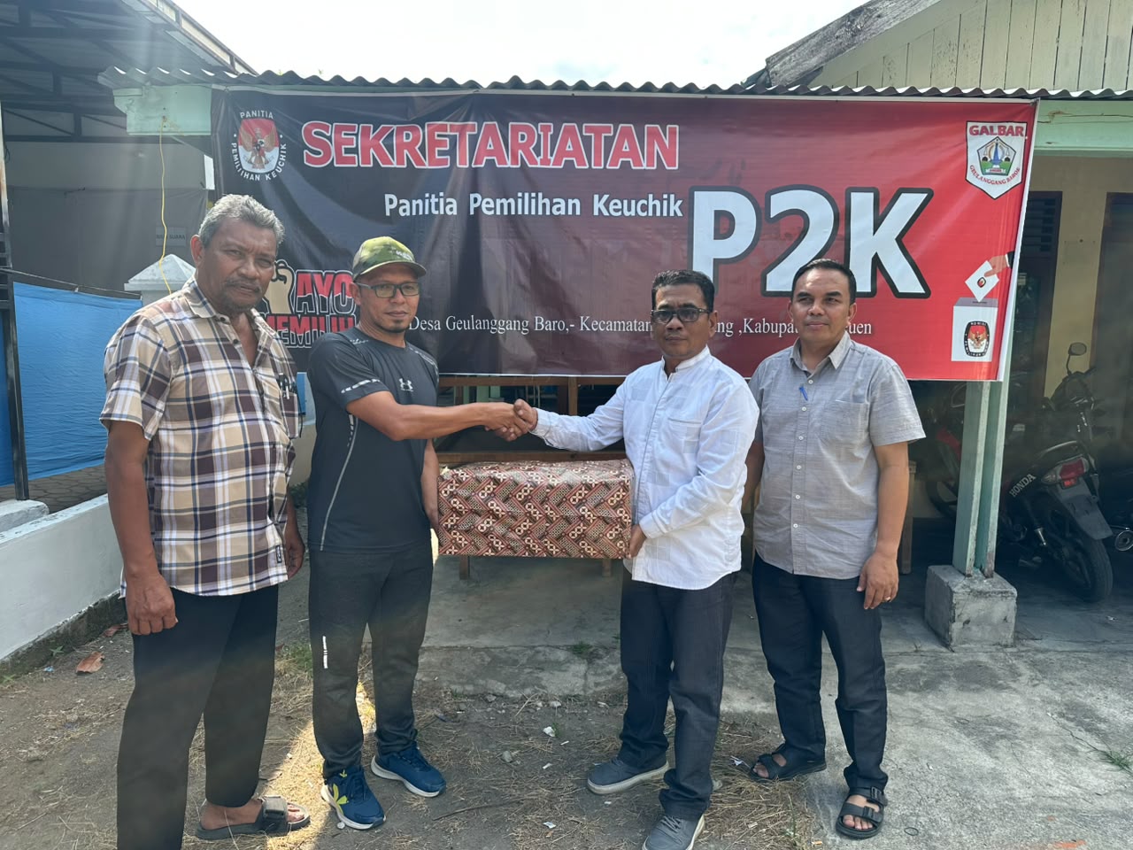 Penyerahan Doorprize kepada P2K Geulanggang Baro.