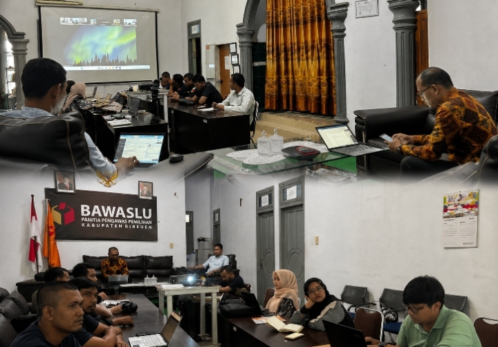 Rakor Penyampaian IKU dan Vidio Bawaslu Membelajarkan Vol II.