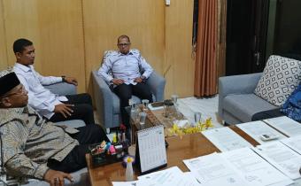 Bireuen bersilaturrahmi ke Kemenag Bireuen, Rabu, (14/05/2025). 