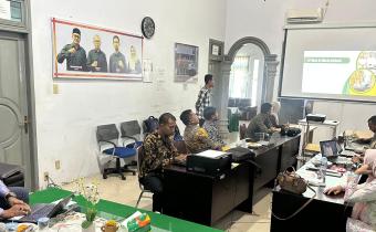 Penyampaiakan materi oleh Ketua dan Anggota Panwaslih Kabupaten Bireuen Laksanakan Orientasi Tupoksi bagi PPPK TA 2024 Tahap I
