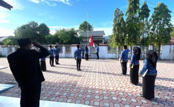 Upacara Peringatan Hari Sumpah Pemuda Ke-97, di Kantor Panwaslih Kabupaten Bireuen, Selasa 28 Oktober 2025.