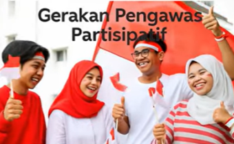 Ilustrasi Gerakan Pengawasan Partisipatif.