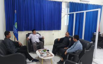 Jajaki Kolaborasi dengan Universitas. Bawaslu Kabupaten Bireuen Silaturrahmi dengan Rektor UMMAH Bireuen