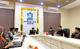 Bawaslu Bireuen Lakuakan Konsolidasi Demokrasi dengan Rektorat dan jajaran UIA.