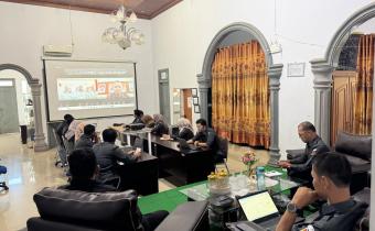 Sosialisasi Penyusunan IKU yang dilaksanakan oleh Panwaslih Provinsi Aceh.