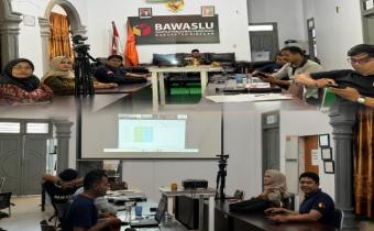 Rakor P2H oleh Bawaslu Provinsi Aceh.